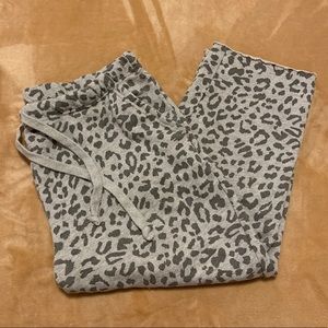 Aerie Fleece Cropped Sweatpant